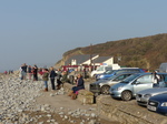 FZ012351 People watching partial solar eclips on Llantwit Major beach.jpg